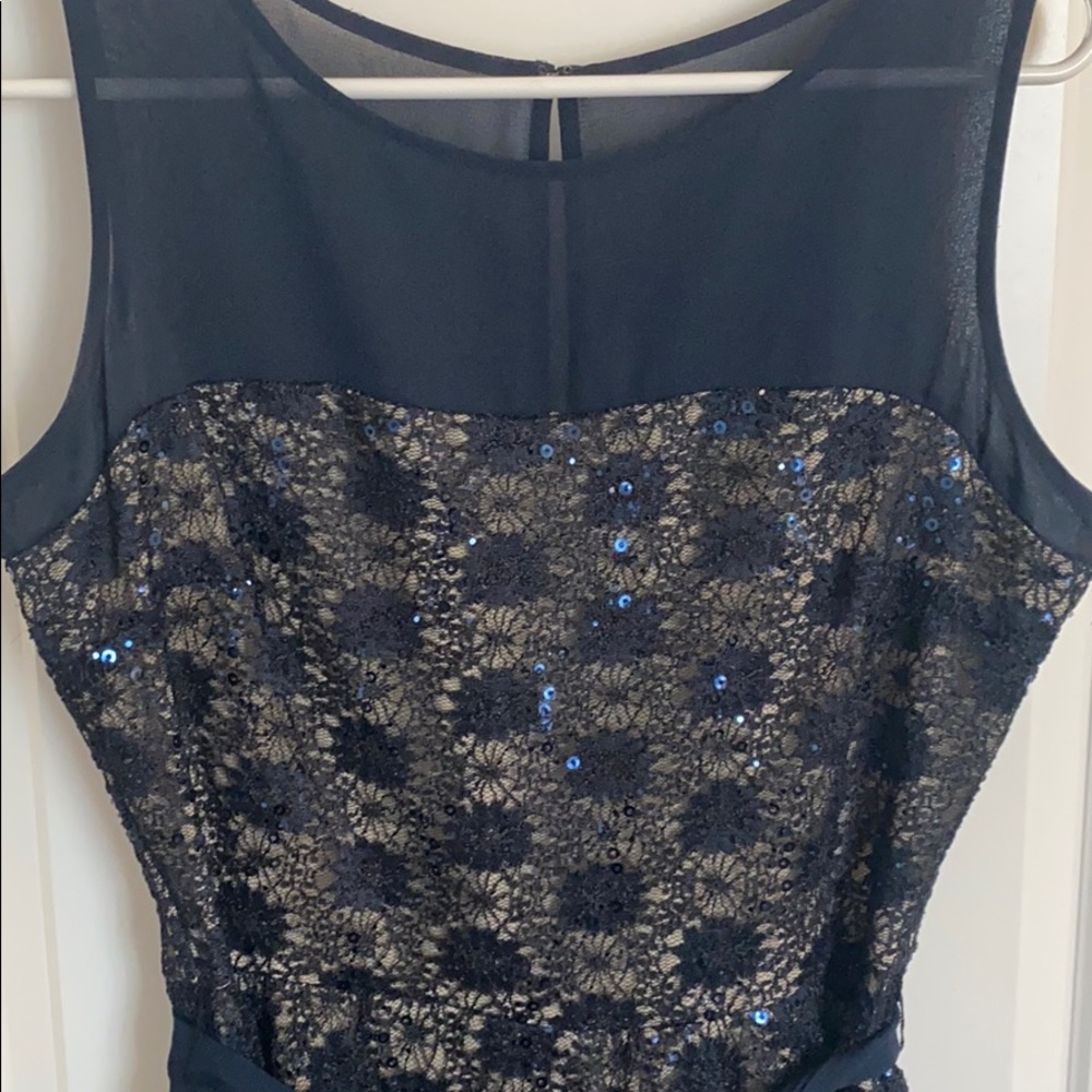 Navy Midi Sleeveless Dress (worn once)